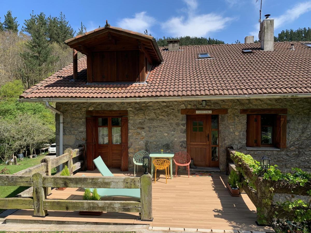 Agroturismo Urresti Gautegiz Arteaga Buitenkant foto